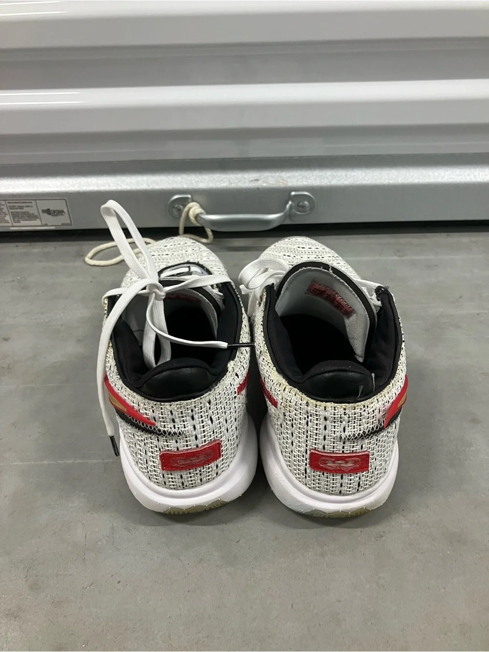 Nike Lebron 20XX The Debut White Knit Basketball Shoes